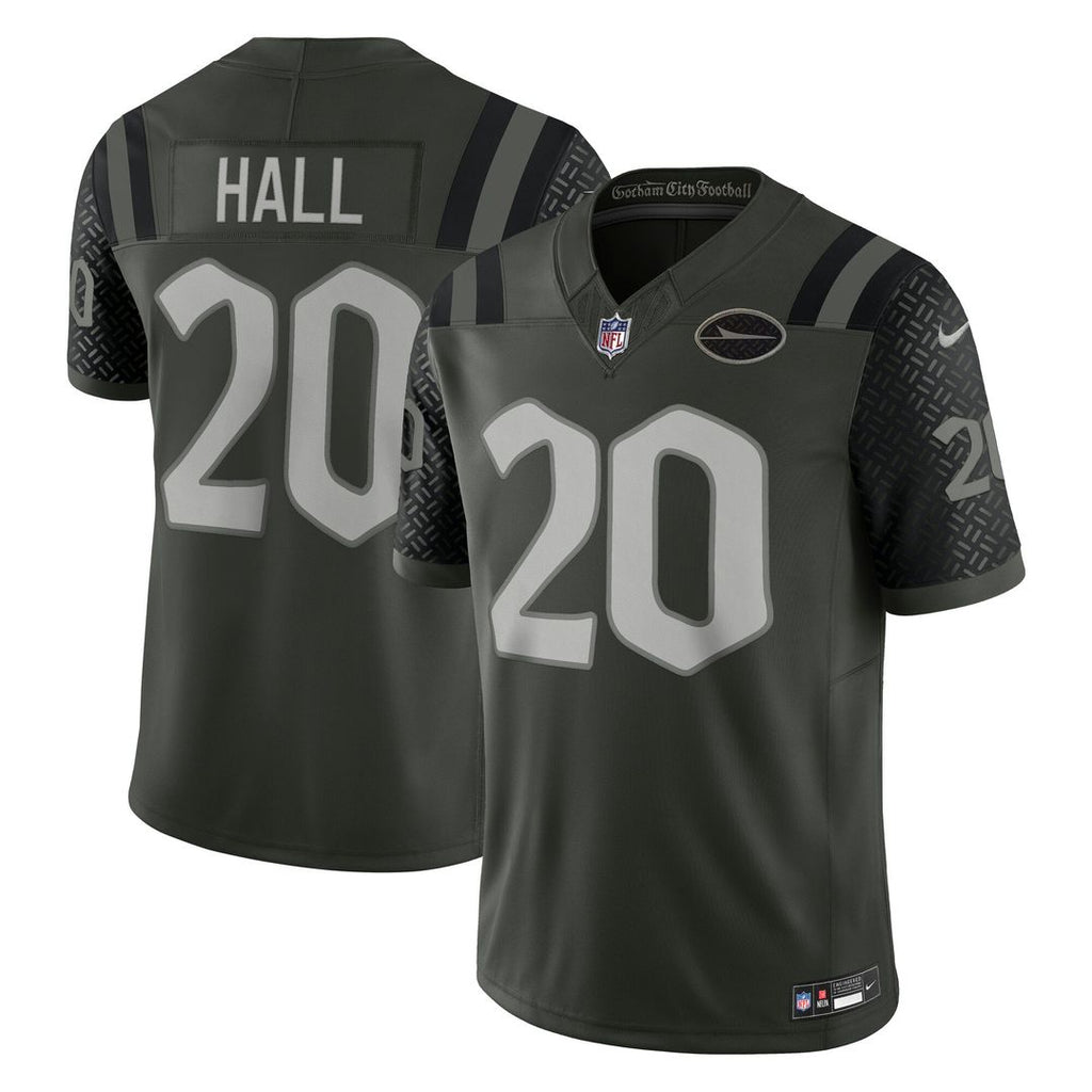 Breece Hall New York Jets Rivalries Collection Stitched Jersey - Green
