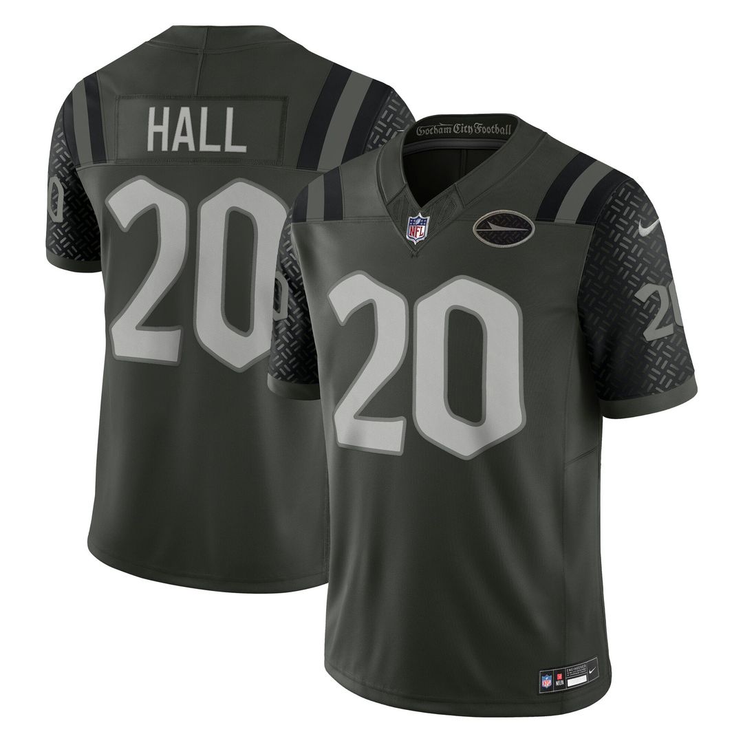 Breece Hall New York Jets Rivalries Collection Stitched Jersey - Green