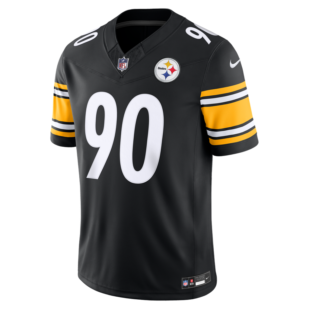 T.J. Watt Pittsburgh Steelers Team Stitched Jersey - Black
