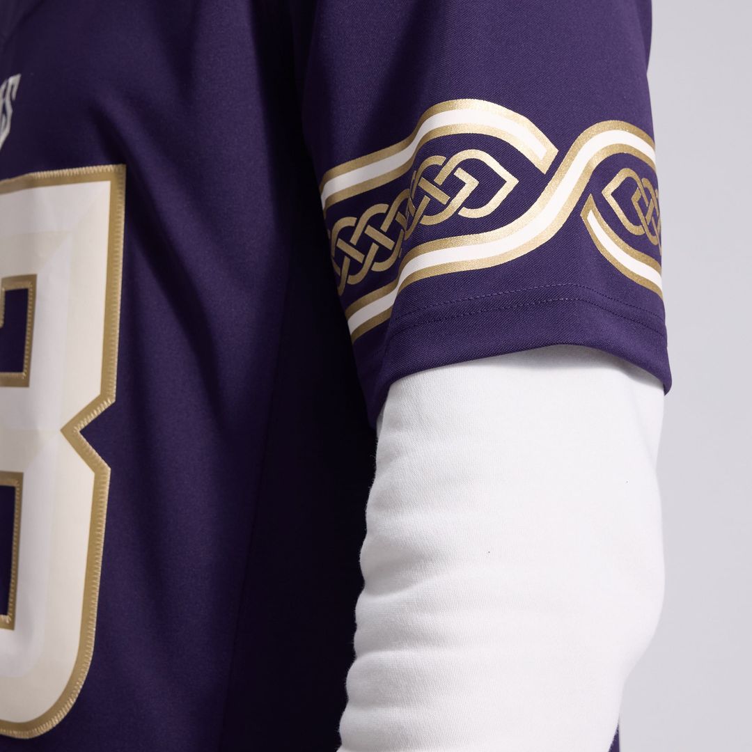 Andrew Van Ginkel Minnesota Vikings 2026 Rivalries Collection Stitched Jersey - Purple