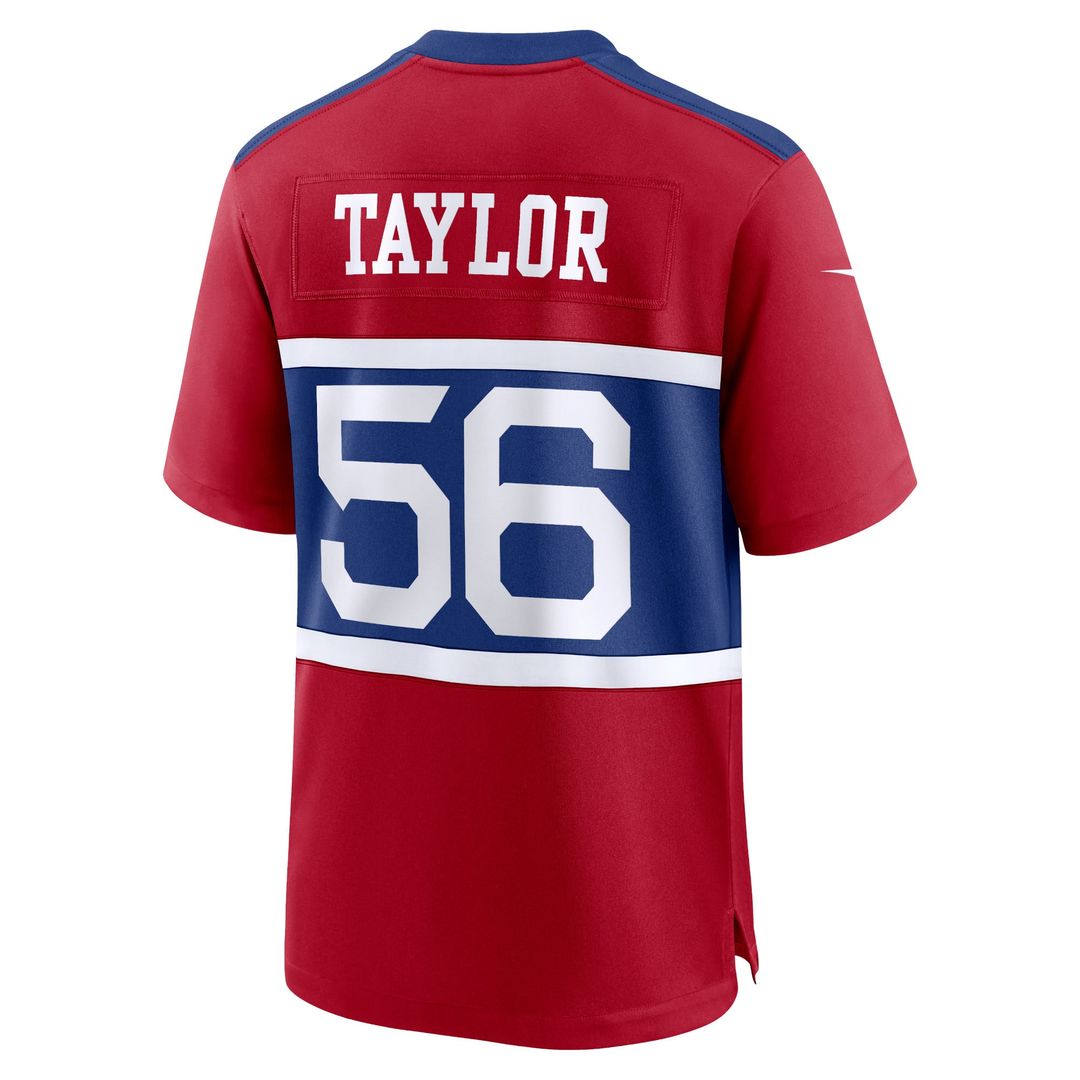 Lawrence Taylor New York Giants Alternate Retired Player Jersey - Century Red