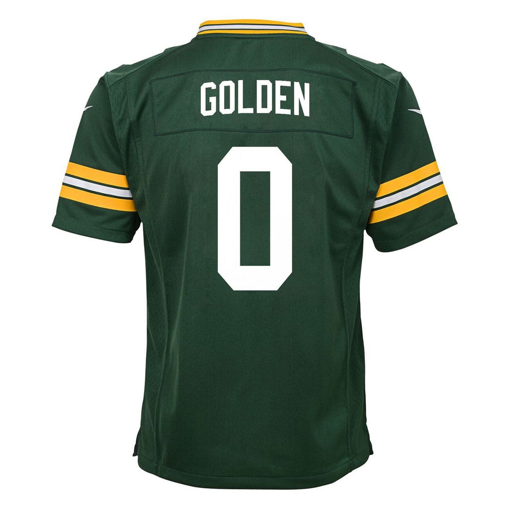 Matthew Golden Green Bay Packers Youth Team Jersey - Green