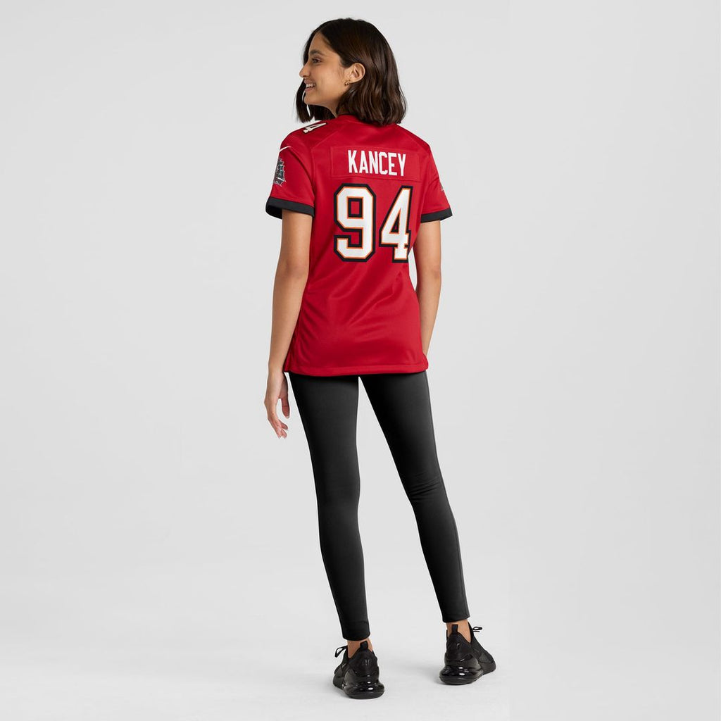 Calijah Kancey Tampa Bay Buccaneers Women's Jersey - Red