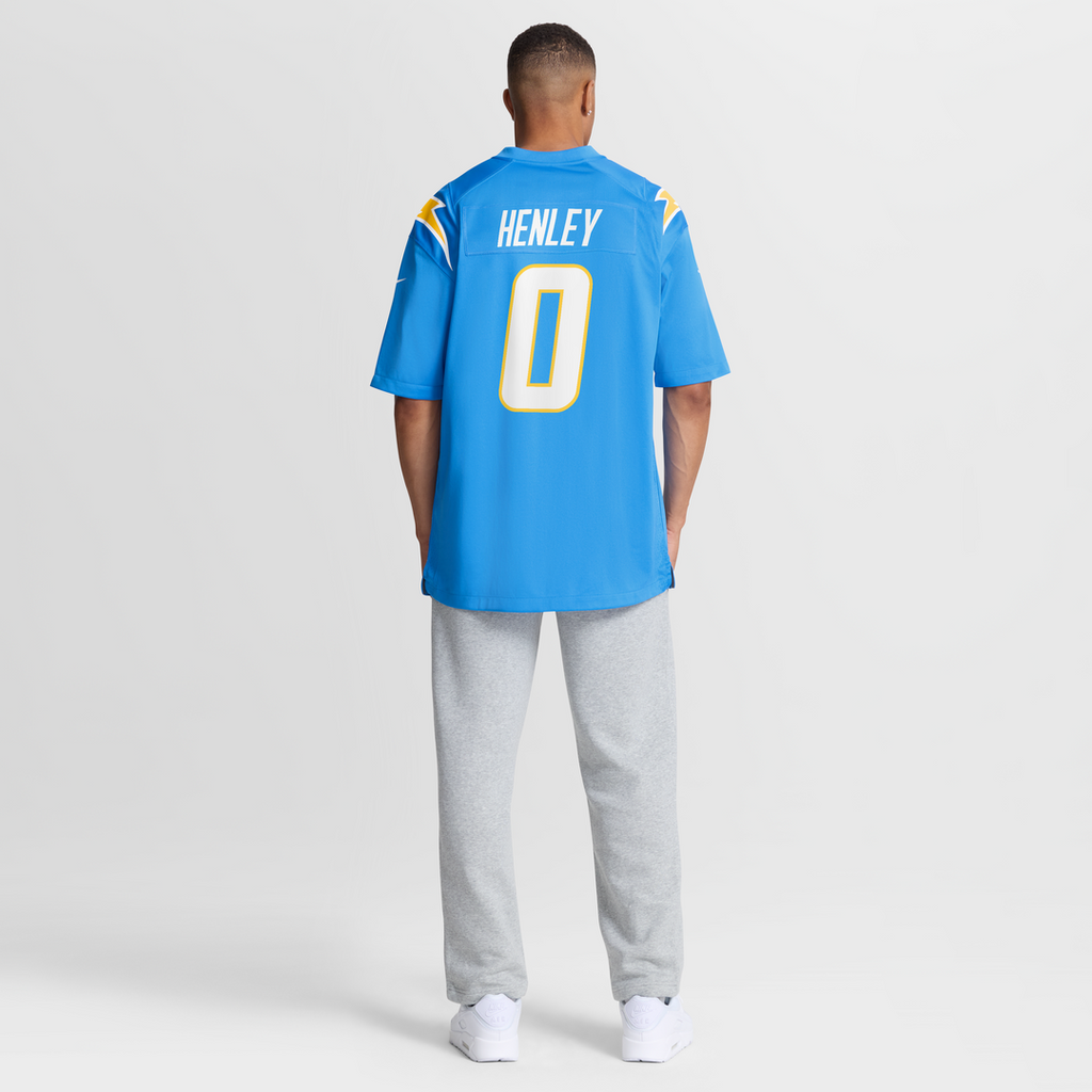 Daiyan Henley Los Angeles Chargers Team Jersey - Powder Blue