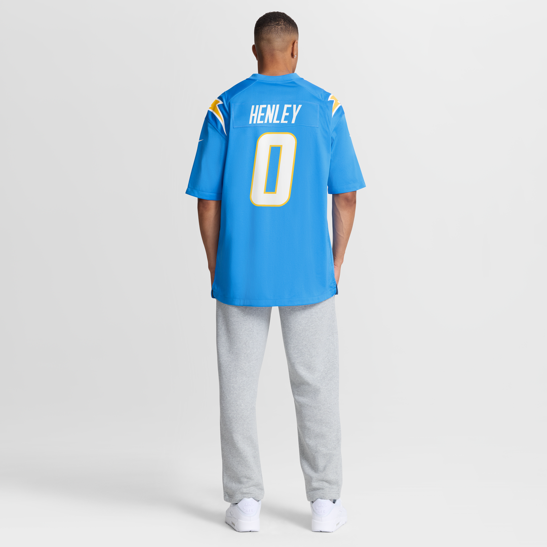 Daiyan Henley Los Angeles Chargers Team Jersey - Powder Blue