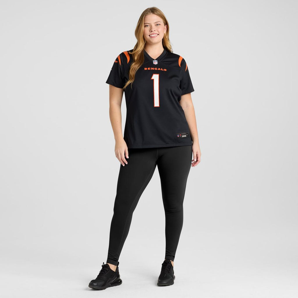 Number 1 Bride Cincinnati Bengals Women's Jersey - Black