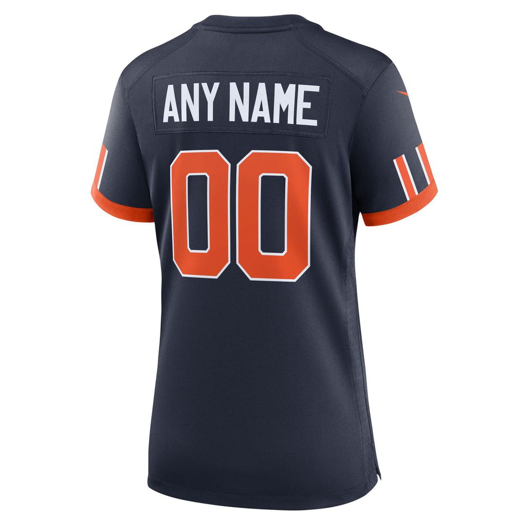 Chicago Bears Women's 2026 Rivalries Collection Game Custom Jersey - Navy