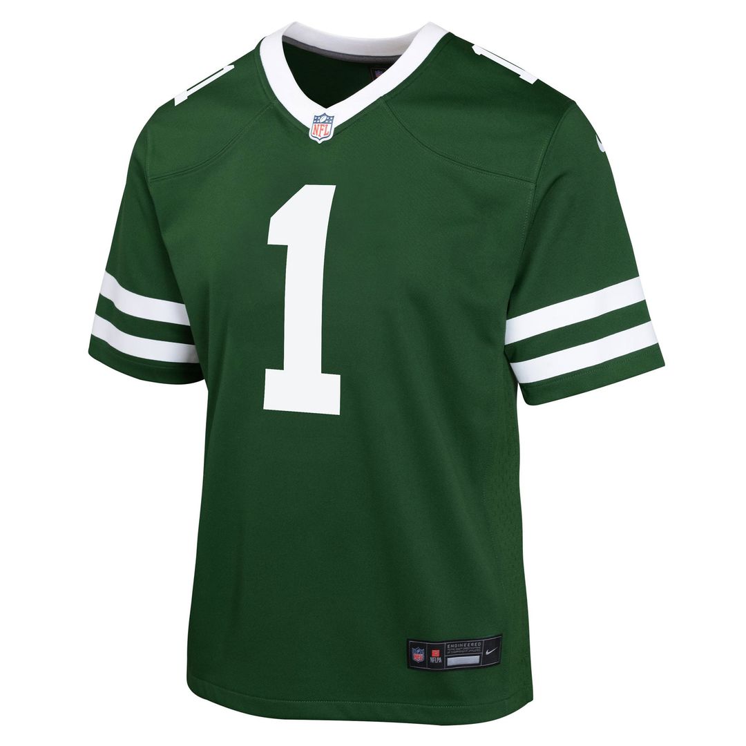 Ahmad Sauce Gardner New York Jets Youth Jersey - Green