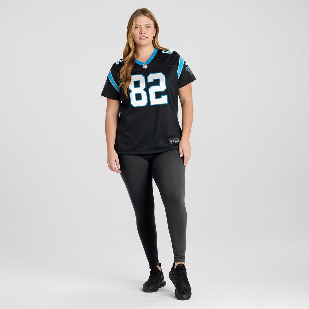 Tommy Tremble Carolina Panthers Women's Team Jersey - Black