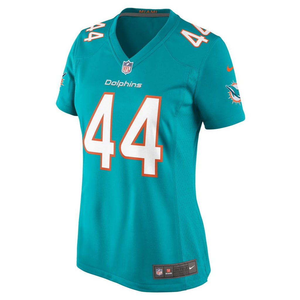 Chop Robinson Miami Dolphins Women's Jersey - Aqua