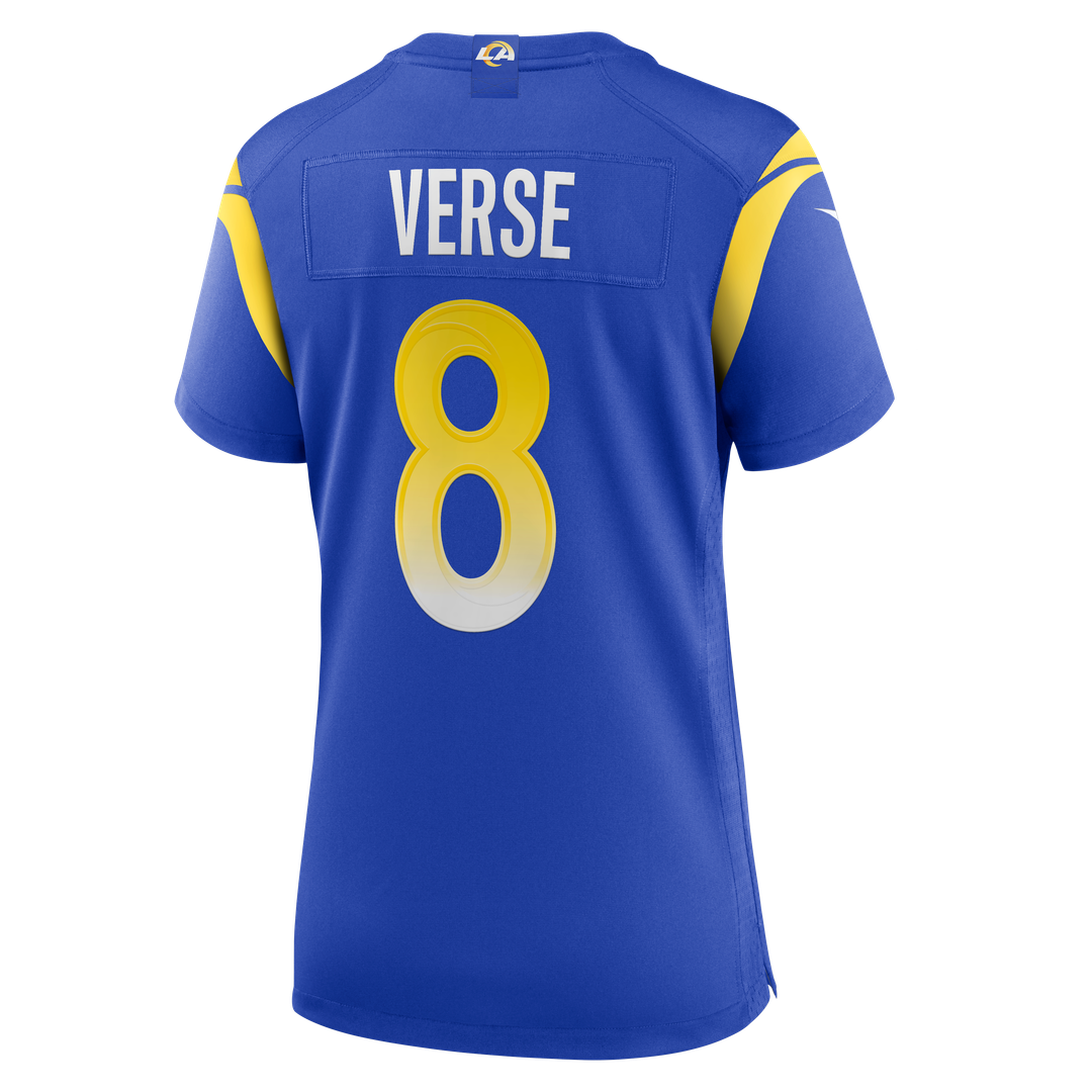 Jared Verse Los Angeles Rams Women's Jersey - White