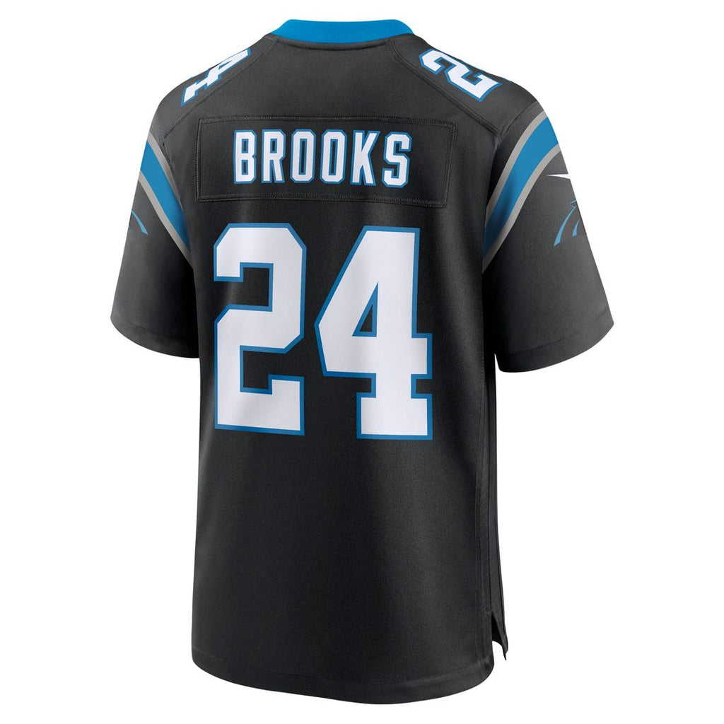 Jonathon Brooks Carolina Panthers Jersey - Black