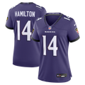 Kyle Hamilton Baltimore Ravens Women's Team Jersey - Purple