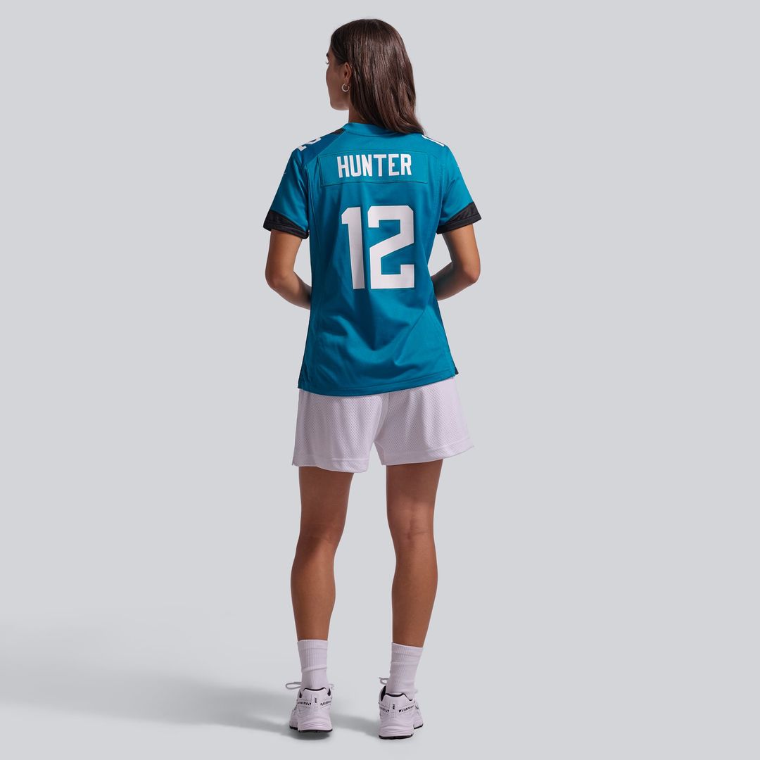 Travis Hunter Jacksonville Jaguars Women's Team Jersey - Teal