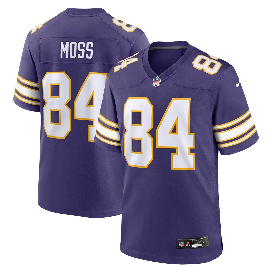 Randy Moss Minnesota Vikings Alternate Retired Player Jersey - White