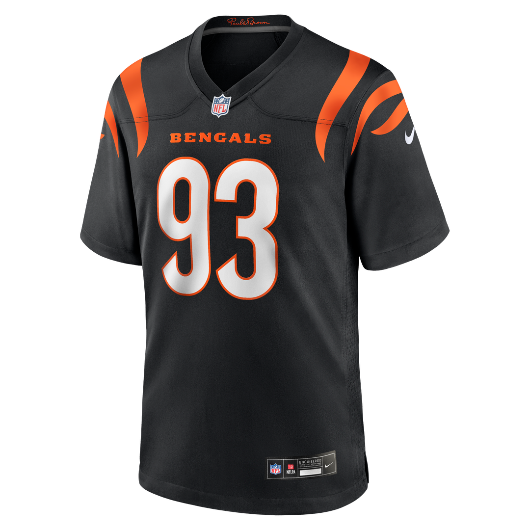 McKinnley Jackson Cincinnati Bengals Jersey - Black