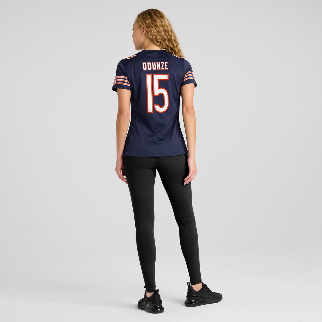 Rome Odunze Chicago Bears Women's Jersey - Navy