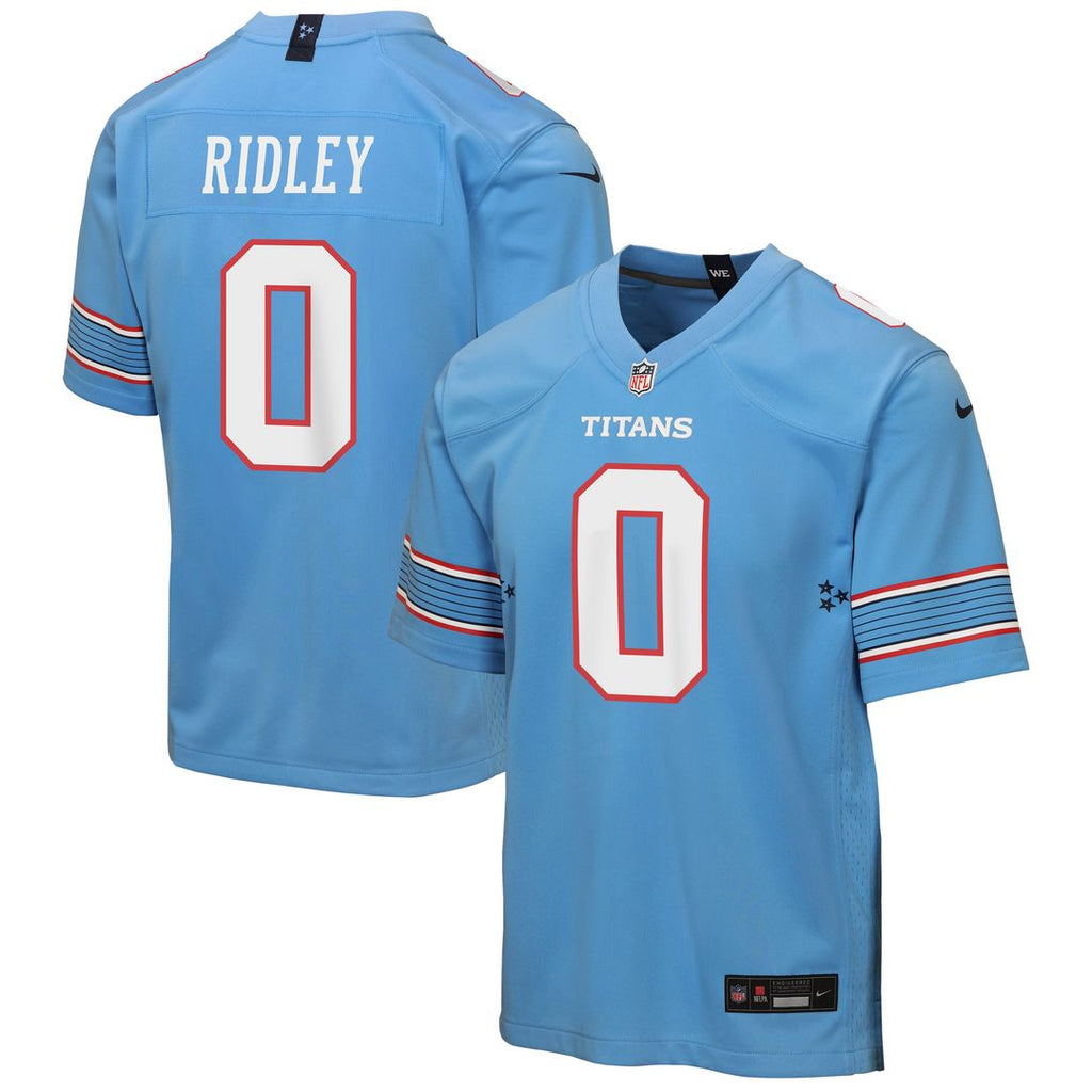 Calvin Ridley Tennessee Titans Youth Jersey - Light Blue