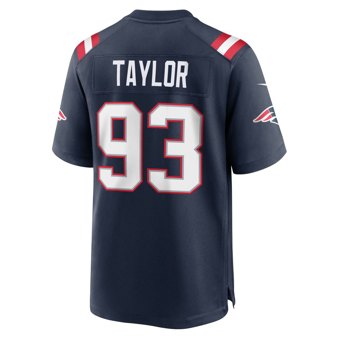Leonard Taylor New England Patriots Team Jersey - Navy