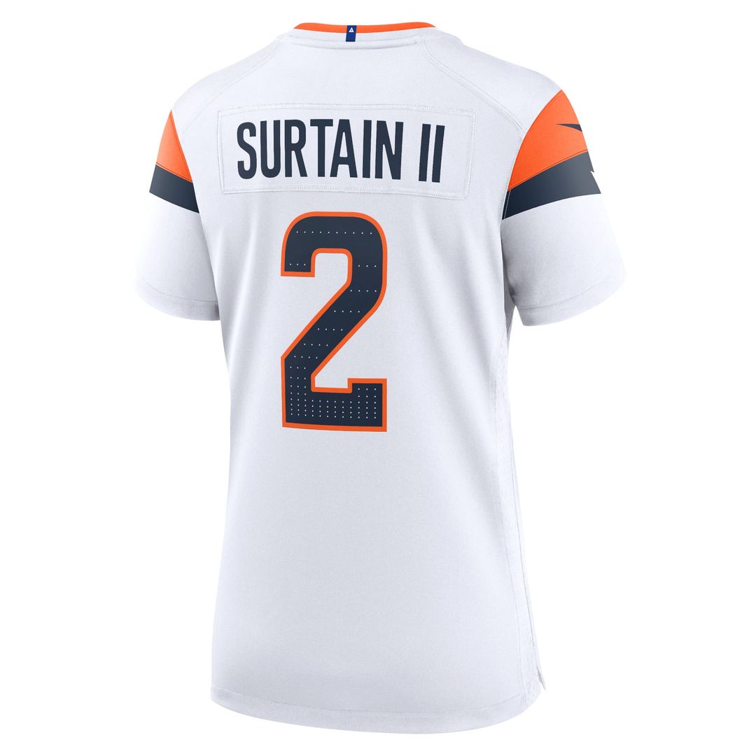 Patrick Surtain II Denver Broncos Women's Team Jersey - Orange