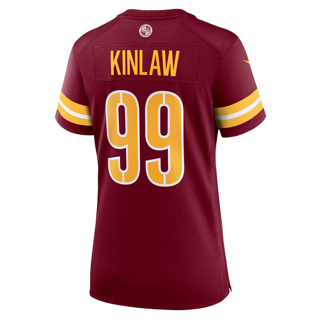 Javon Kinlaw Washington Commanders Women's Team Jersey - Burgundy