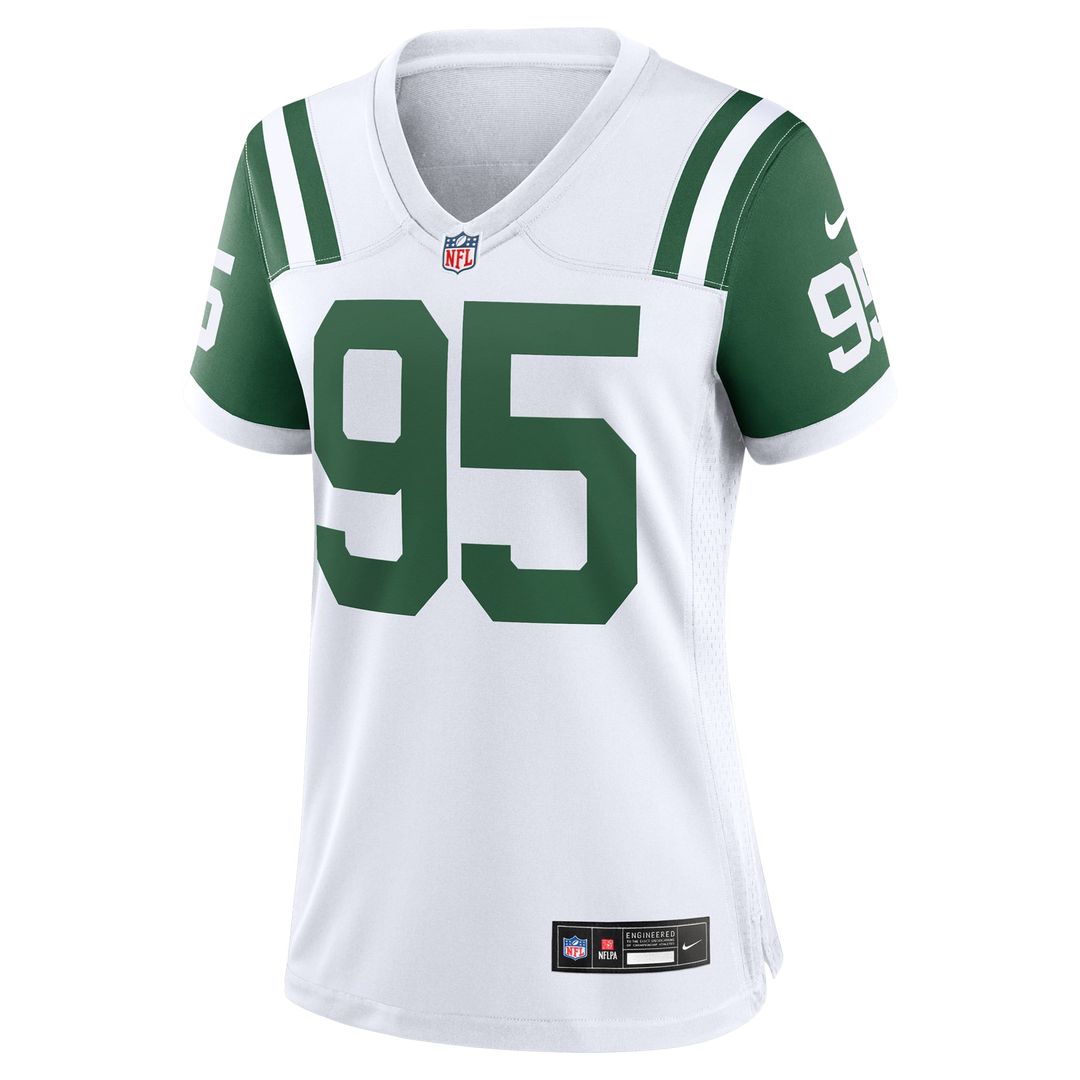 Quinnen Williams New York Jets Women's Classic Alternate Jersey - White