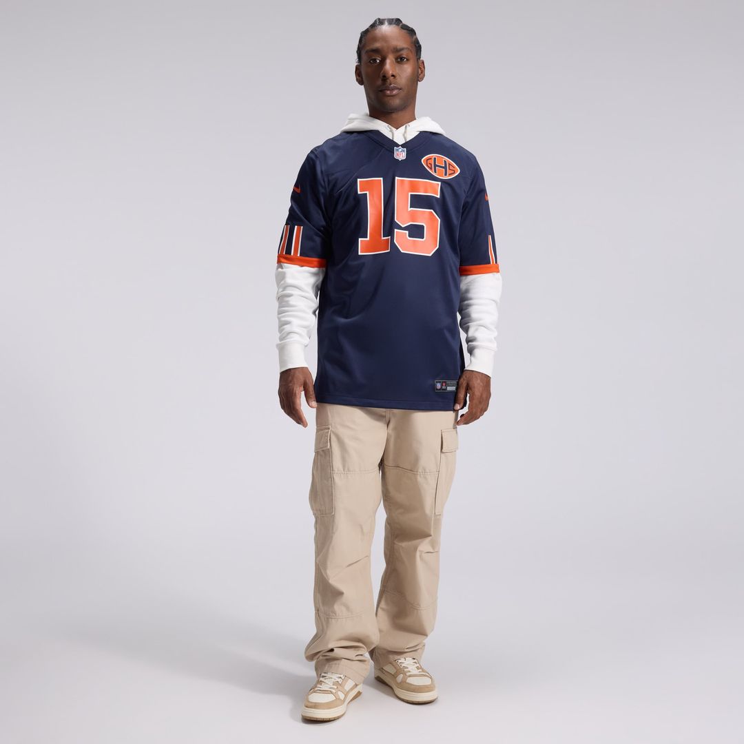 Rome Odunze Chicago Bears 2026 Rivalries Collection Jersey - Navy