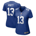 Jalin Hyatt New York Giants Women's Team Jersey - Royal