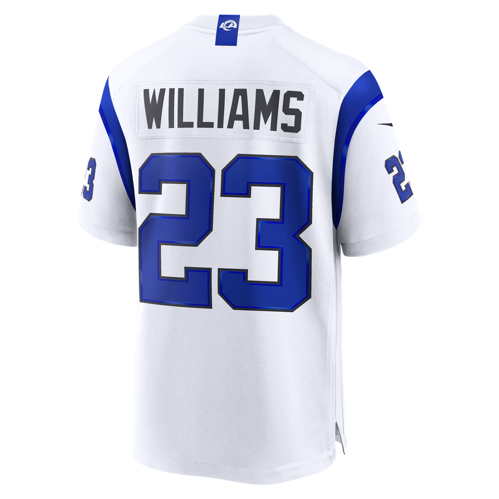 Kyren Williams Los Angeles Rams Fearsome White Jersey