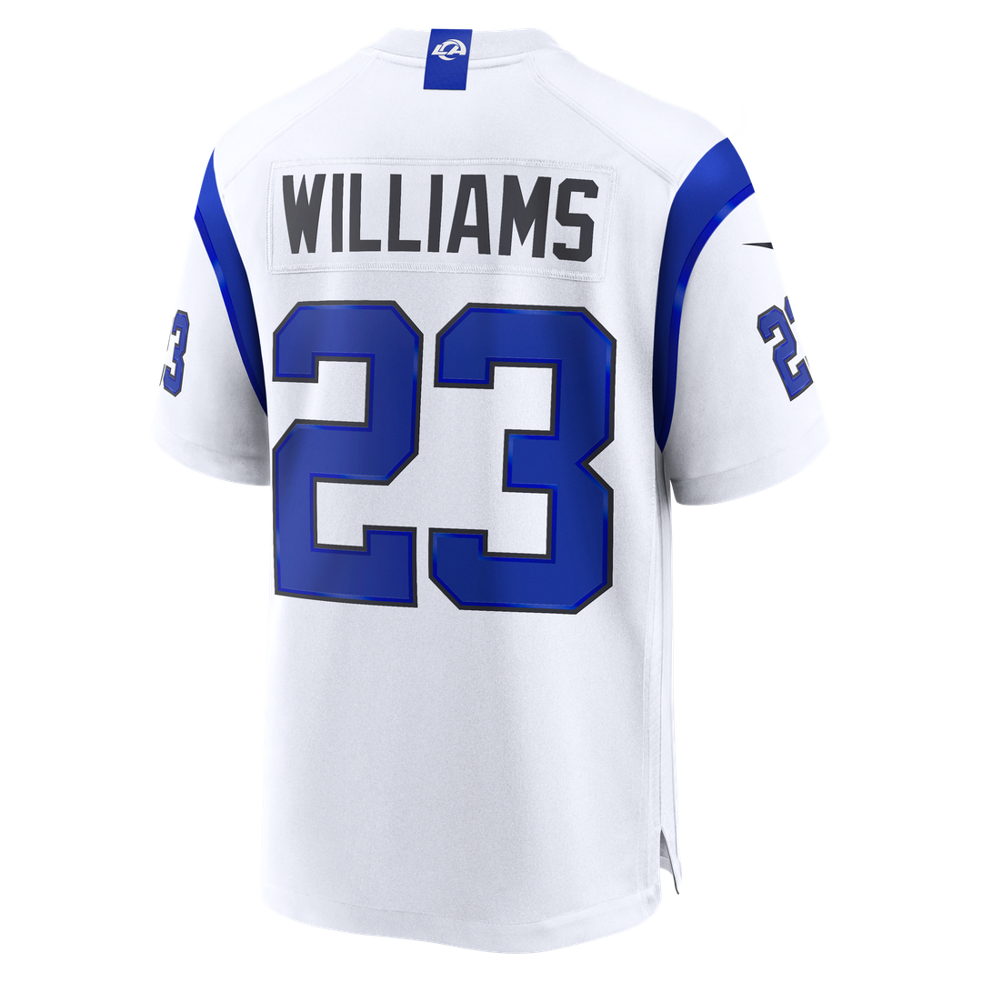 Kyren Williams Los Angeles Rams Fearsome White Jersey