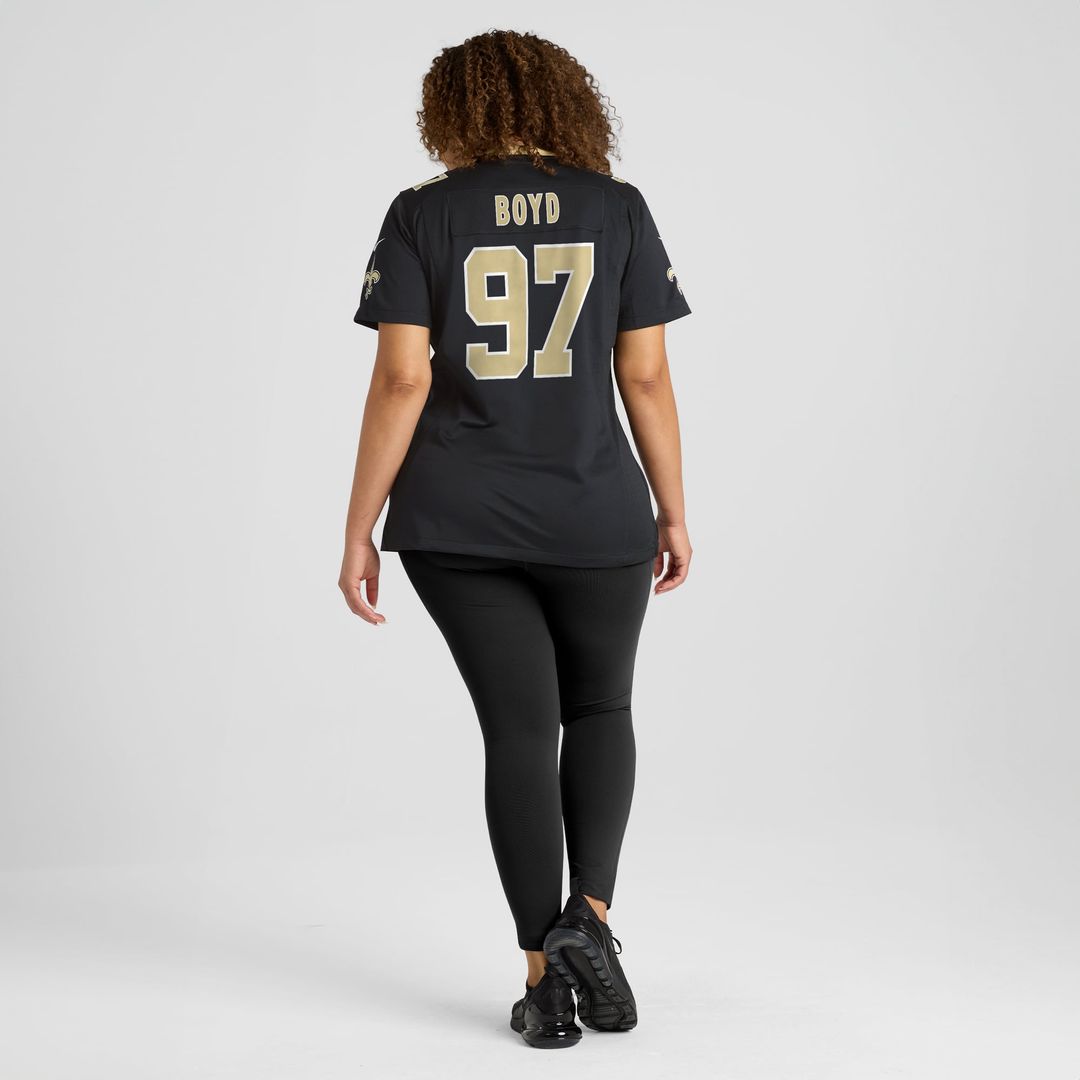 Khristian Boyd New Orleans Saints Women's Jersey - Black
