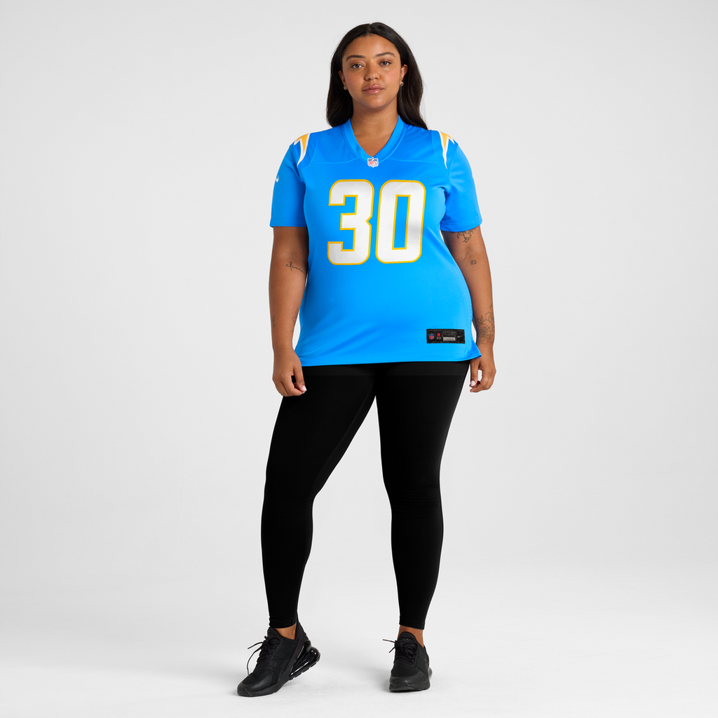 Alec Ingold Los Angeles Chargers Women's Team Jersey - Powder Blue