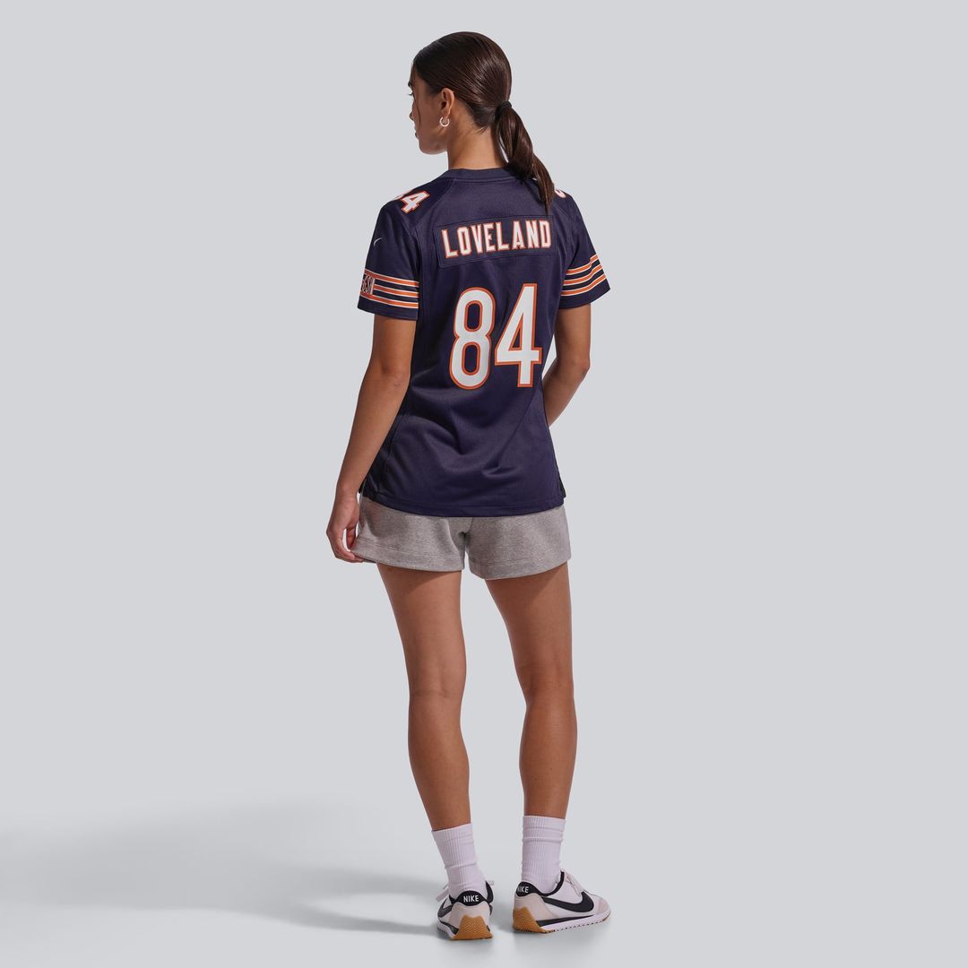 Colston Loveland Chicago Bears Women's Team Jersey - Navy