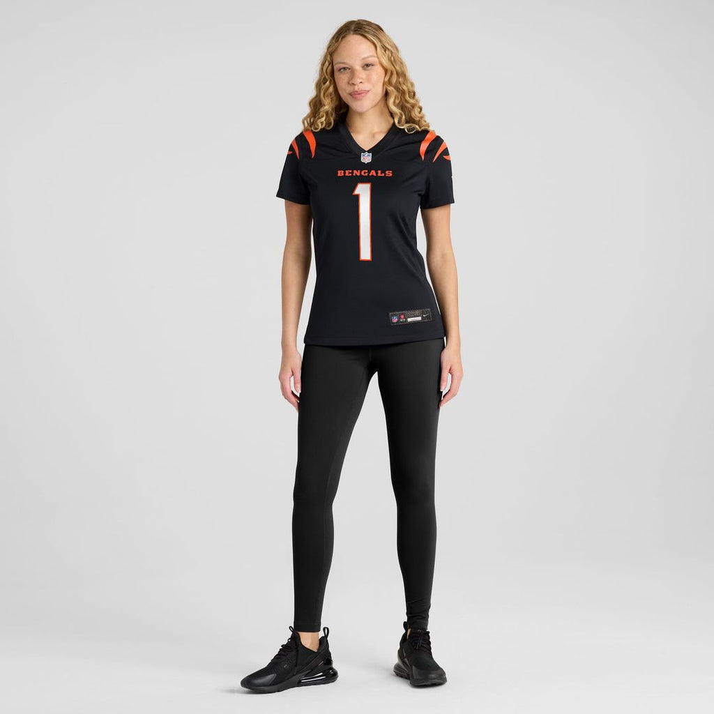 Number 1 Bride Cincinnati Bengals Women's Jersey - Black