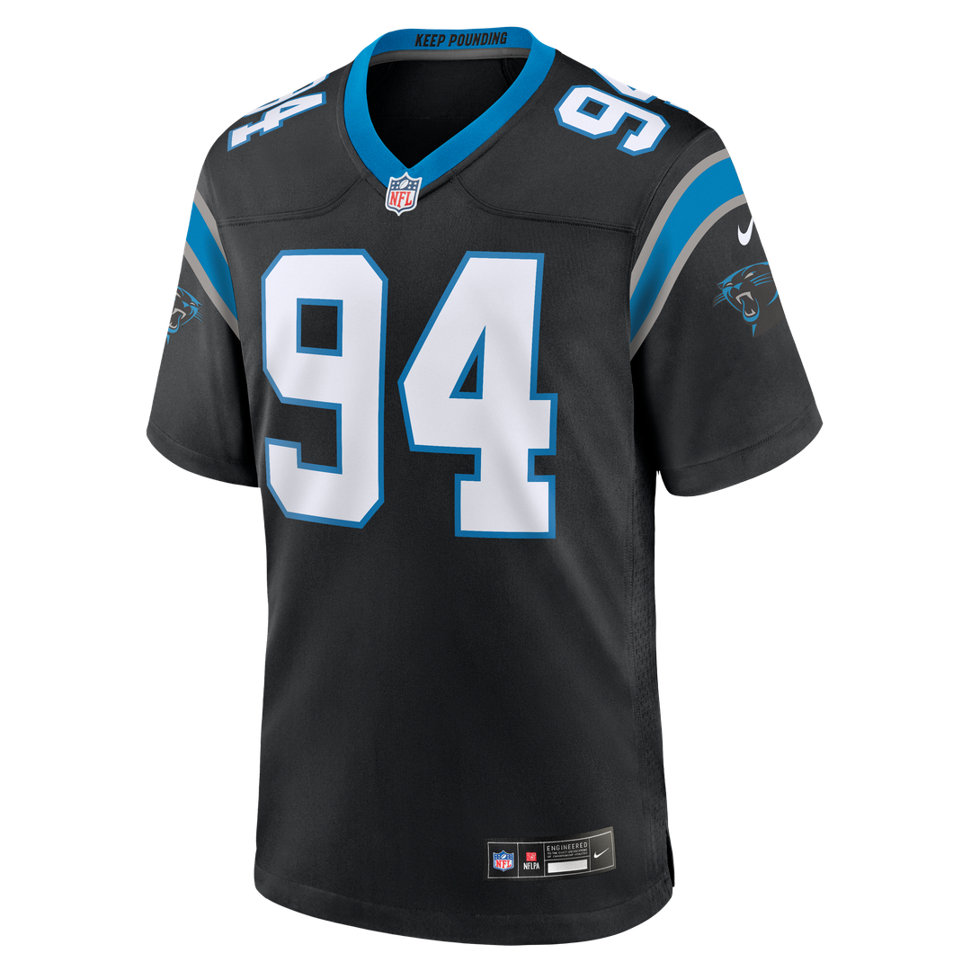 Aaron Hall Carolina Panthers Team Jersey - Black