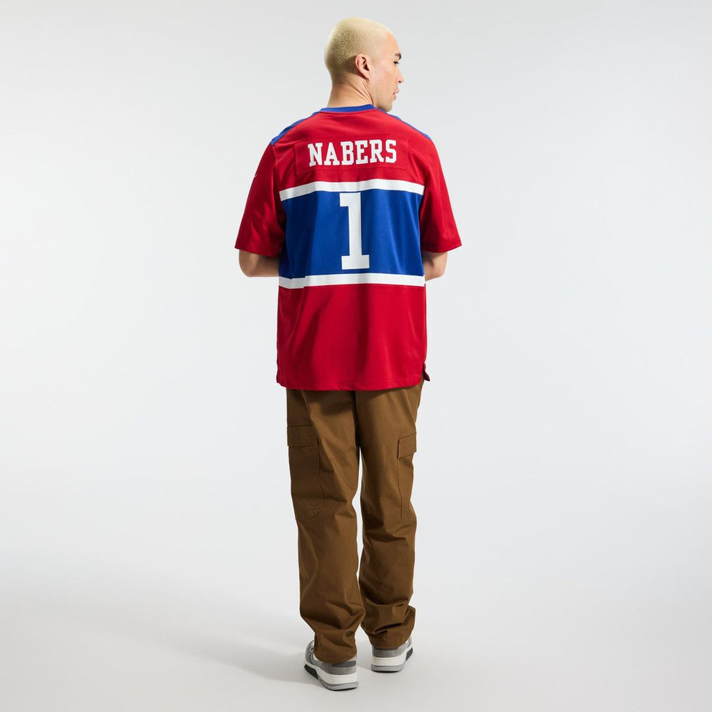 Malik Nabers New York Giants Alternate Jersey - Century Red
