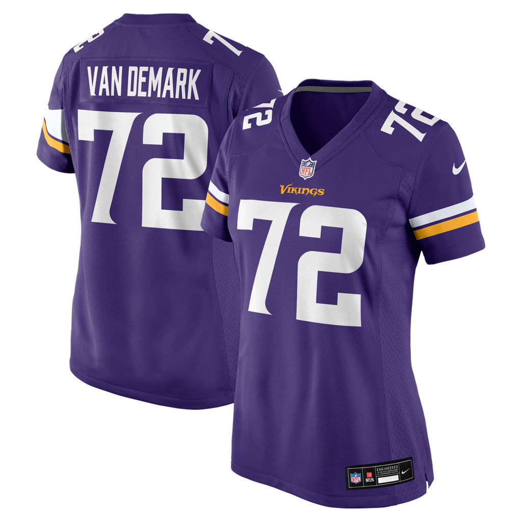 Ryan Van Demark Minnesota Vikings Women's Team Jersey - Purple