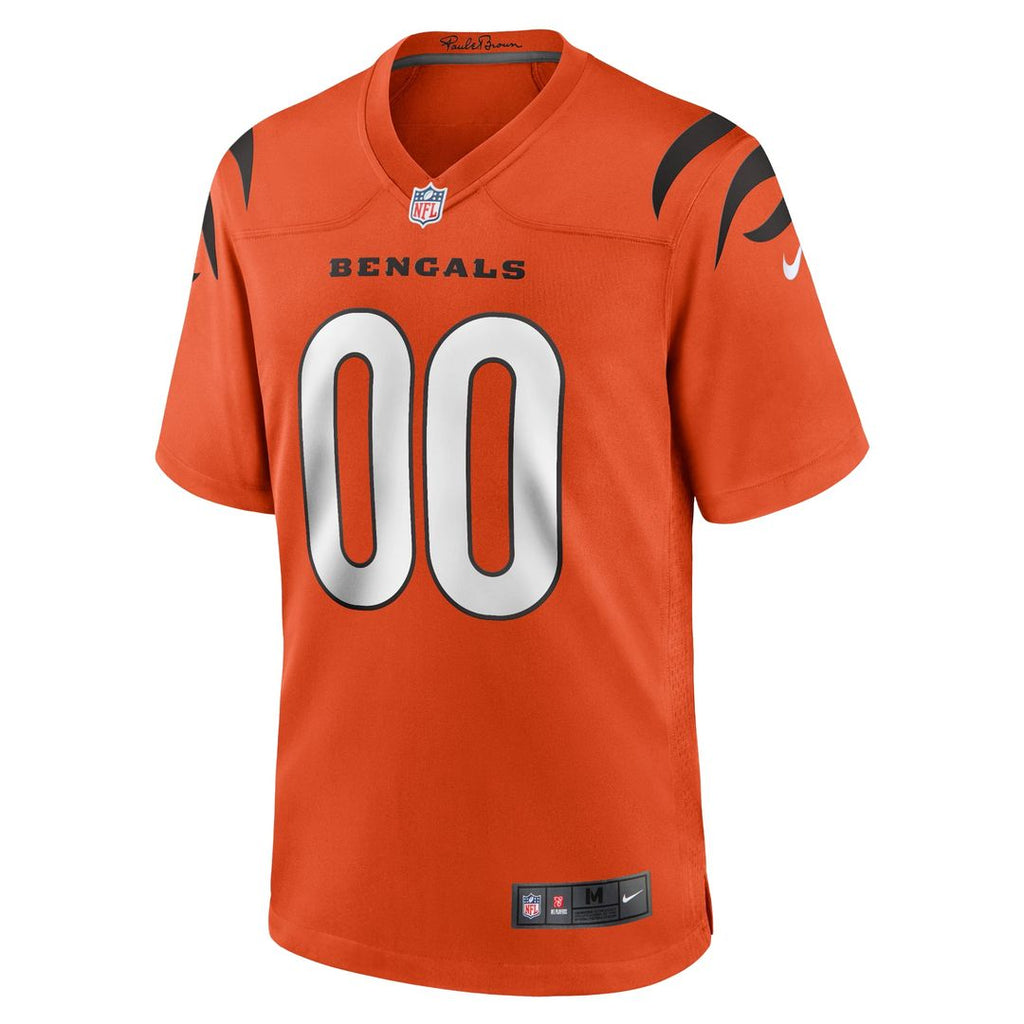 Cincinnati Bengals Game Custom Jersey - Black