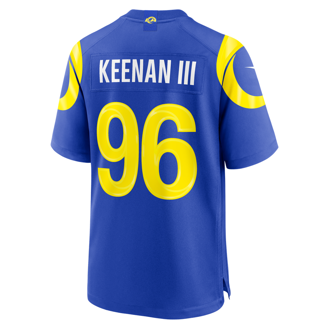 Tim Keenan III Los Angeles Rams Team Jersey - Royal
