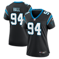 Aaron Hall Carolina Panthers Women's Team Jersey - Black