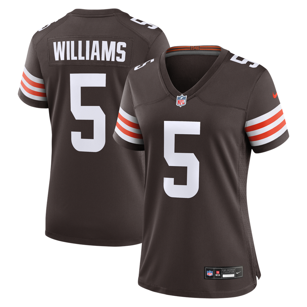 Quincy Williams Cleveland Browns Women's Team Jersey - Brown