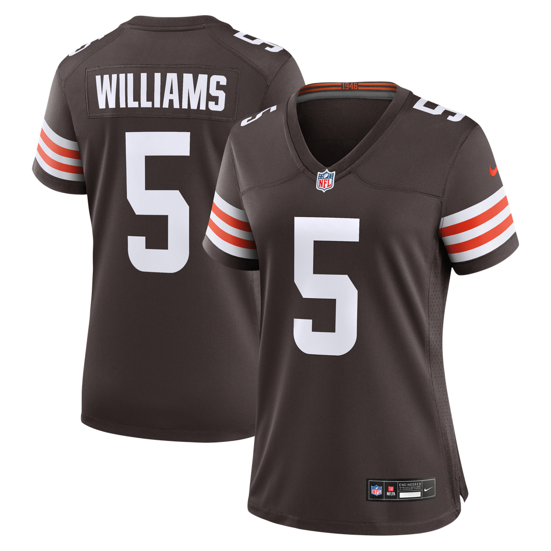 Quincy Williams Cleveland Browns Women's Team Jersey - Brown