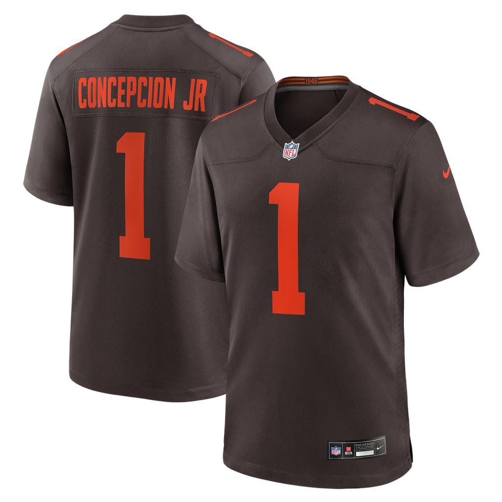 KC Concepcion Jr. Cleveland Browns Jersey - White