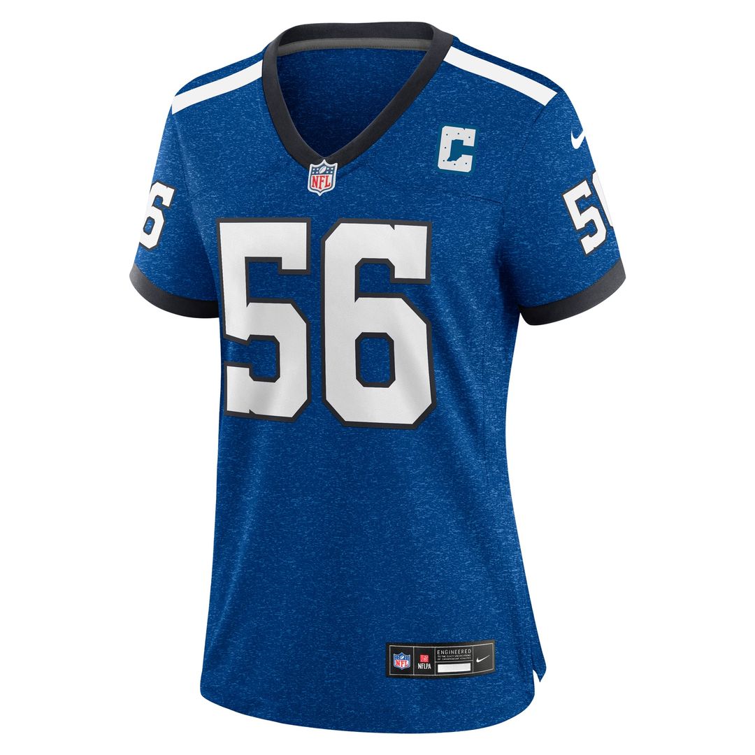 Quenton Nelson Indianapolis Colts Women's Indiana Nights Alternate Jersey - Royal