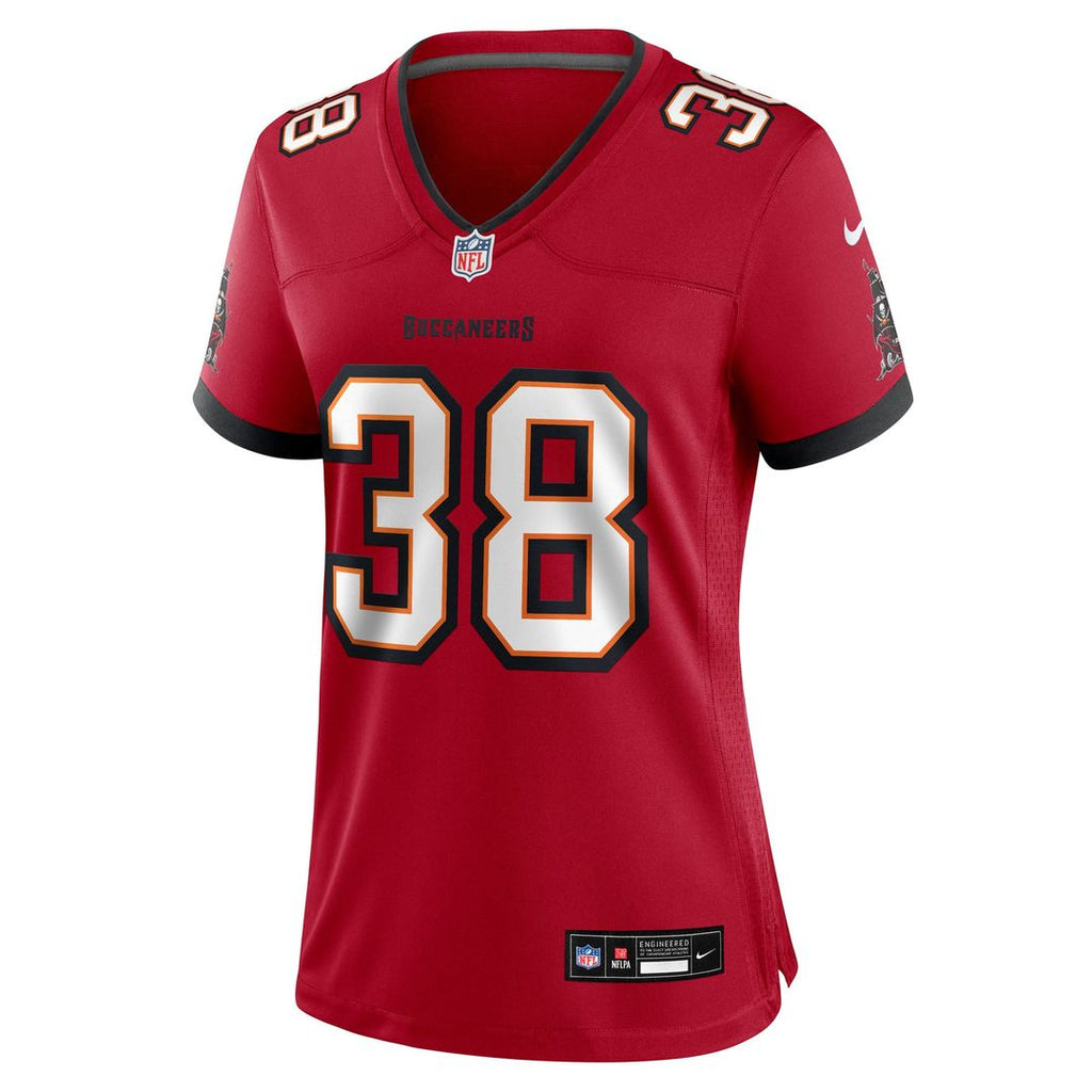 Rashad Wisdom Tampa Bay Buccaneers Women's Team Jersey - Red