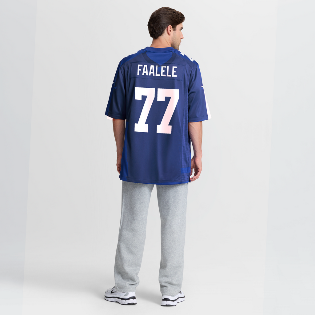 Daniel Faalele New York Giants Team Jersey - Royal