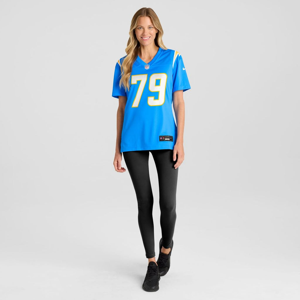 Trey Pipkins III Los Angeles Chargers Women's Jersey - Powder Blue