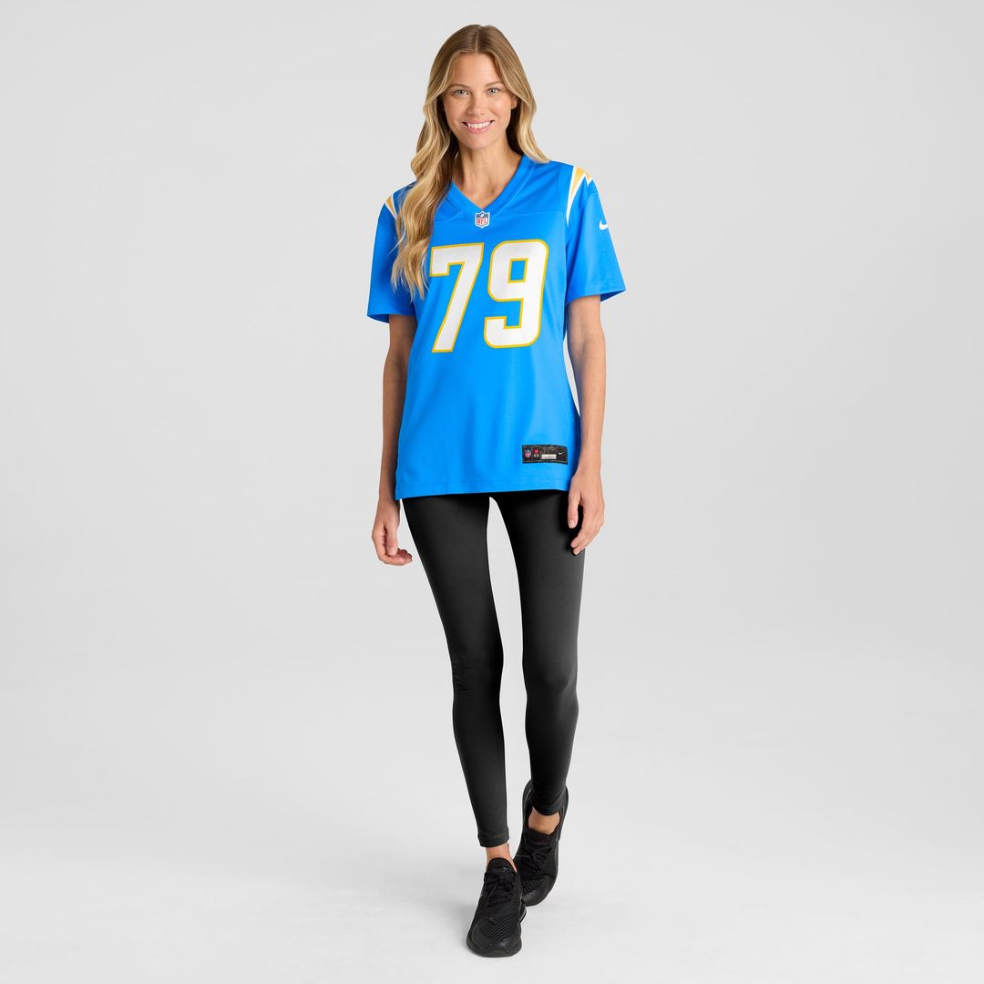 Trey Pipkins III Los Angeles Chargers Women's Jersey - Powder Blue