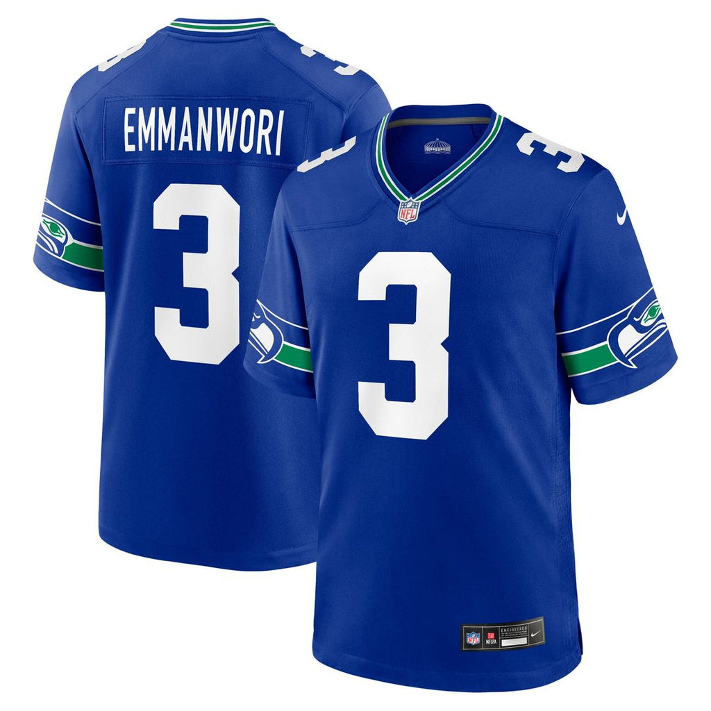 Nick Emmanwori Seattle Seahawks Jersey - White