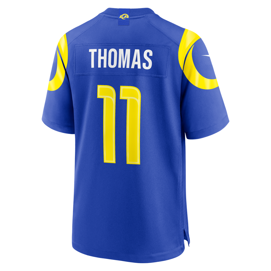 Keir Thomas Los Angeles Rams Team Jersey - Royal